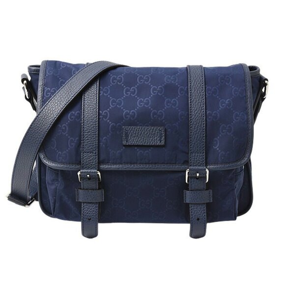 GUCCI Navy Shoulder Bag - Picture 1 of 10